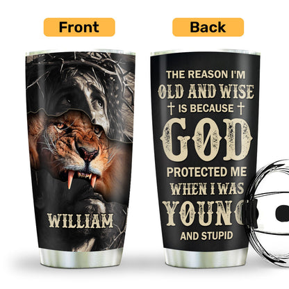 Religious Quote - Personalized Stainless Steel Tumbler 20oz