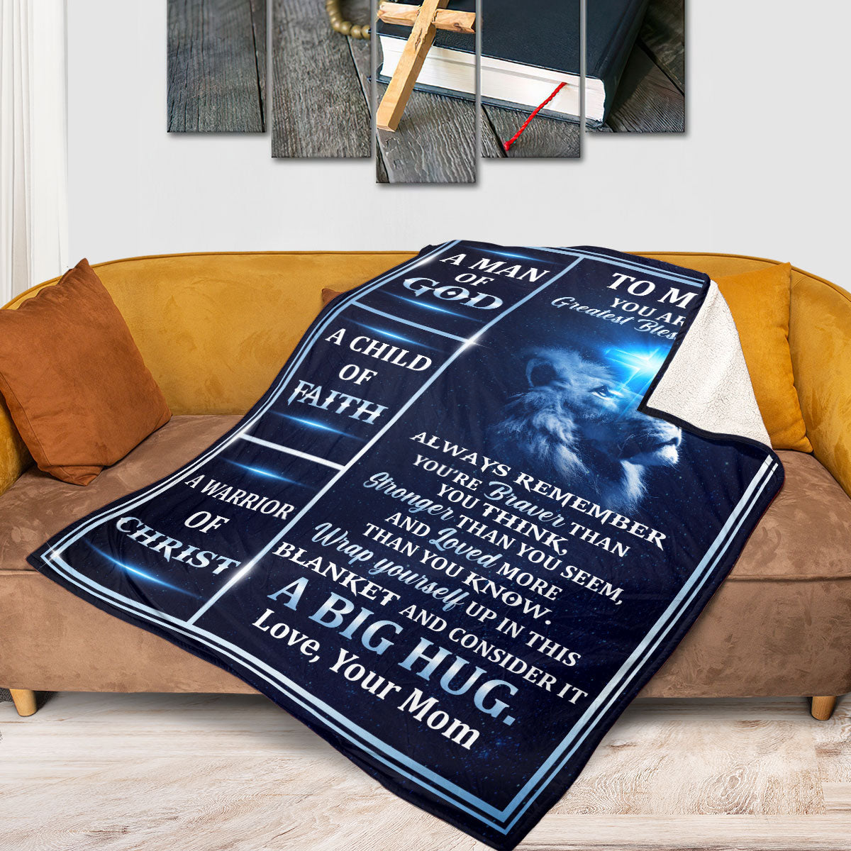 You Are My Greatest Blessing - Personalized Fleece Blanket GBJS10022