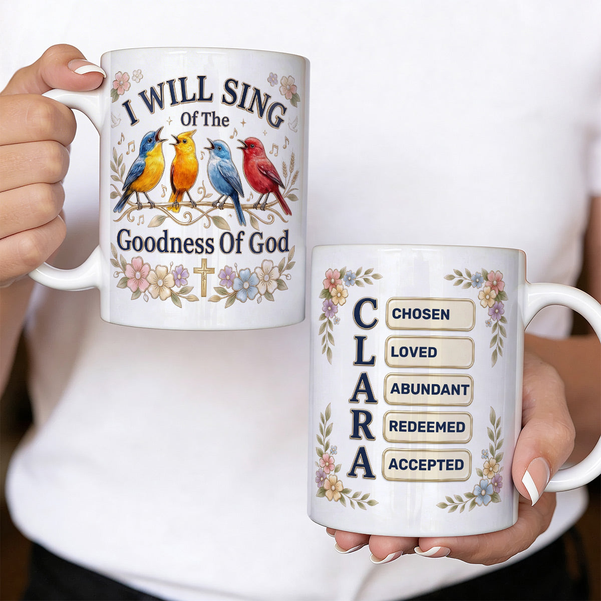 Faith-Inspired Gift - Personalized Ceramic Coffee Mug