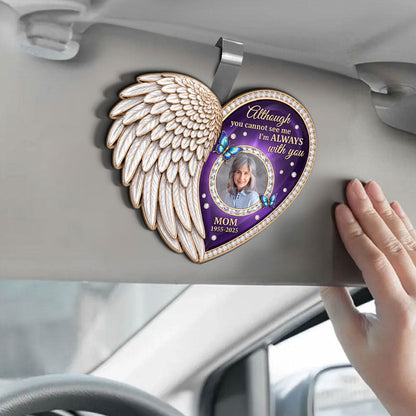 In Memory of Love - Personalized Car Visor Clip