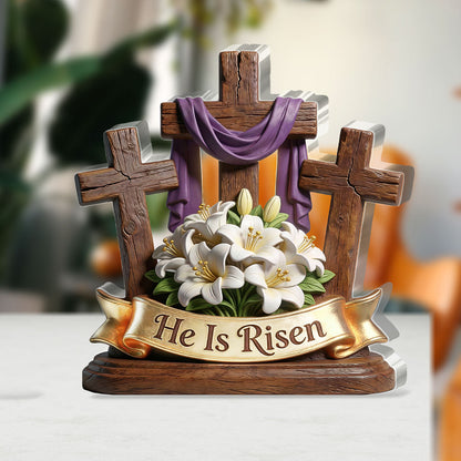Victory Of The Risen King - Custom Shaped Acrylic Plaque GAPJS10121