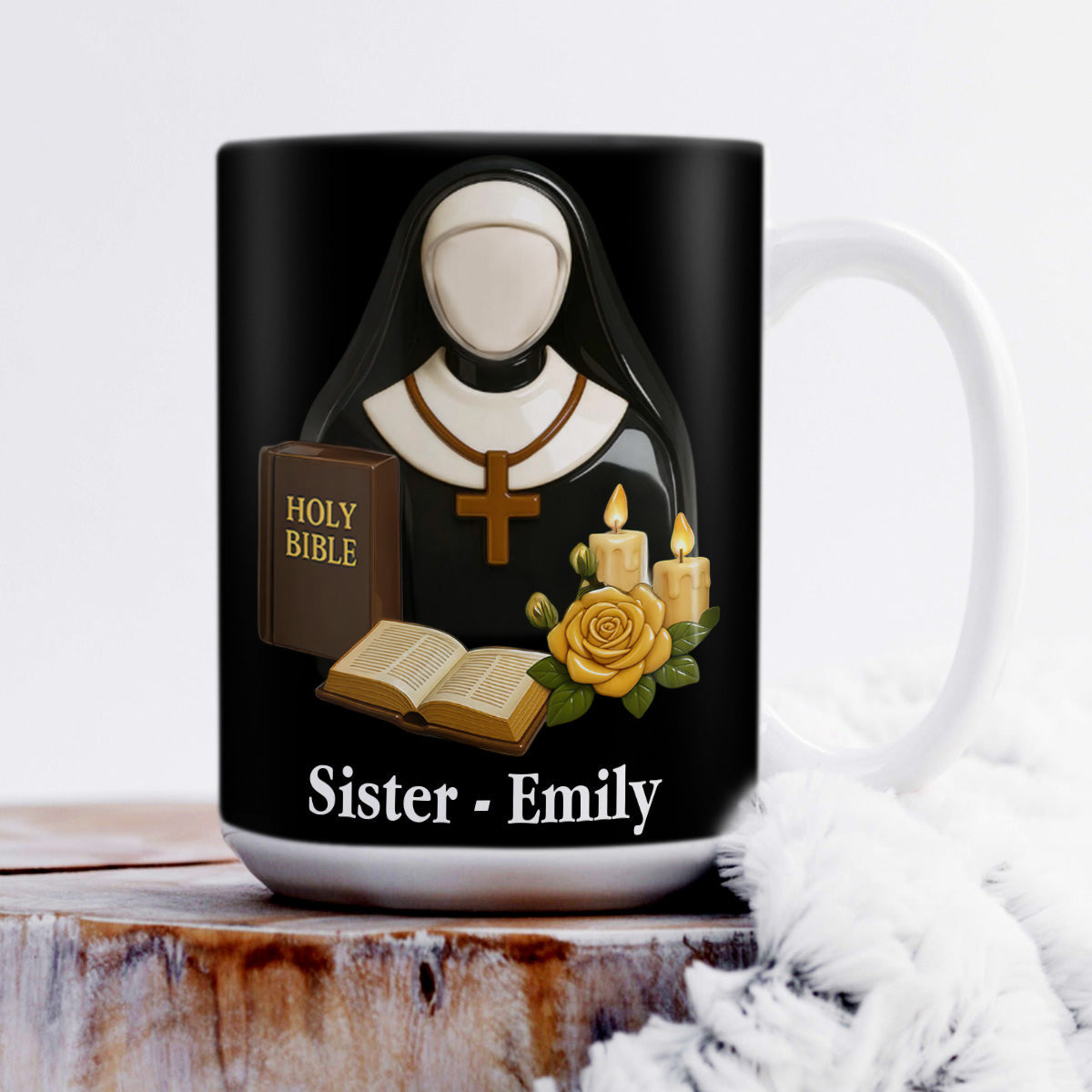 Faithful Inspiration - Personalized Ceramic Coffee Mug