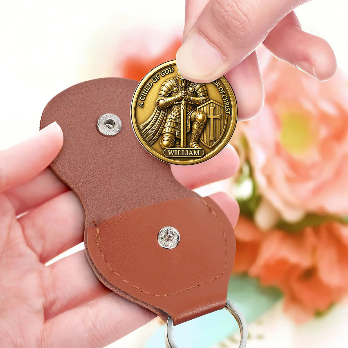Put On The Full Armor Of God - Personalized Pocket Hug Keepsake