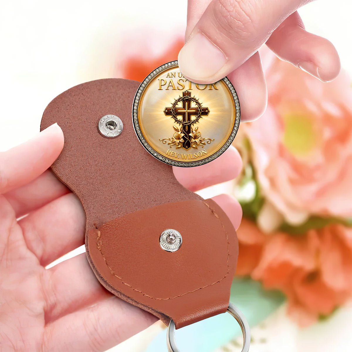 Heartfelt Pastor Gift - Personalized Pocket Hug