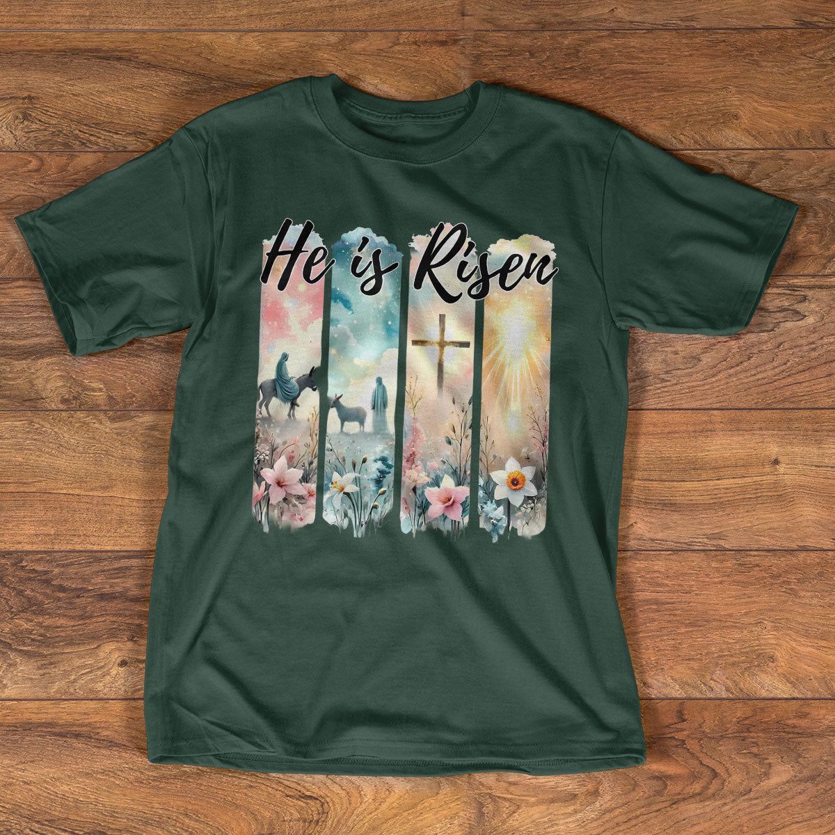 He Is Risen - 2D Unisex T-shirt GMJSTS200094
