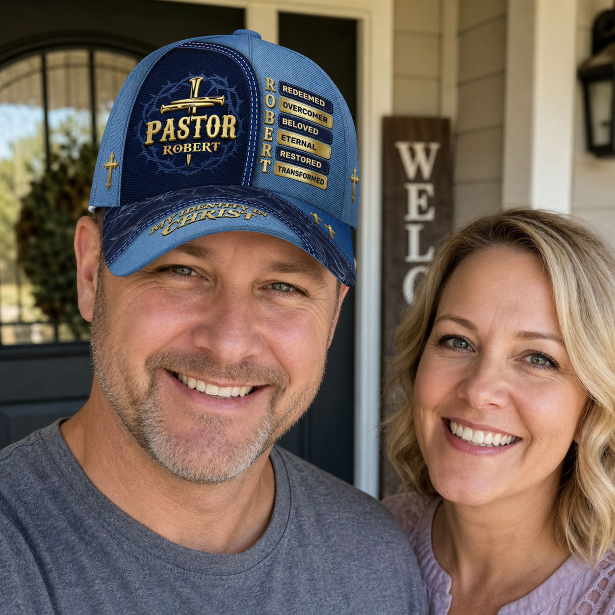 My Identity In Christ - Personalized Classic Cap - Christian Faith Accessories