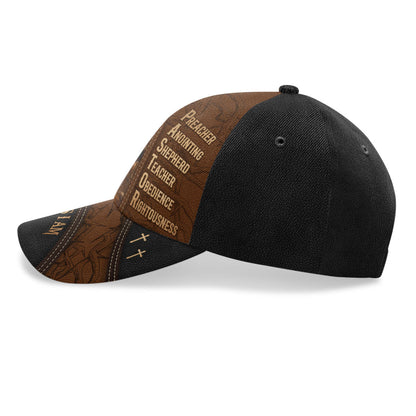 The Shepherd - Gift For Pastor - Custom Name Cap