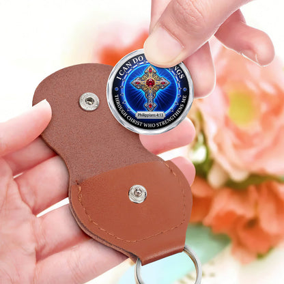 I Can Do All Things Through Christ - Personalized Pocket Hug Keepsake