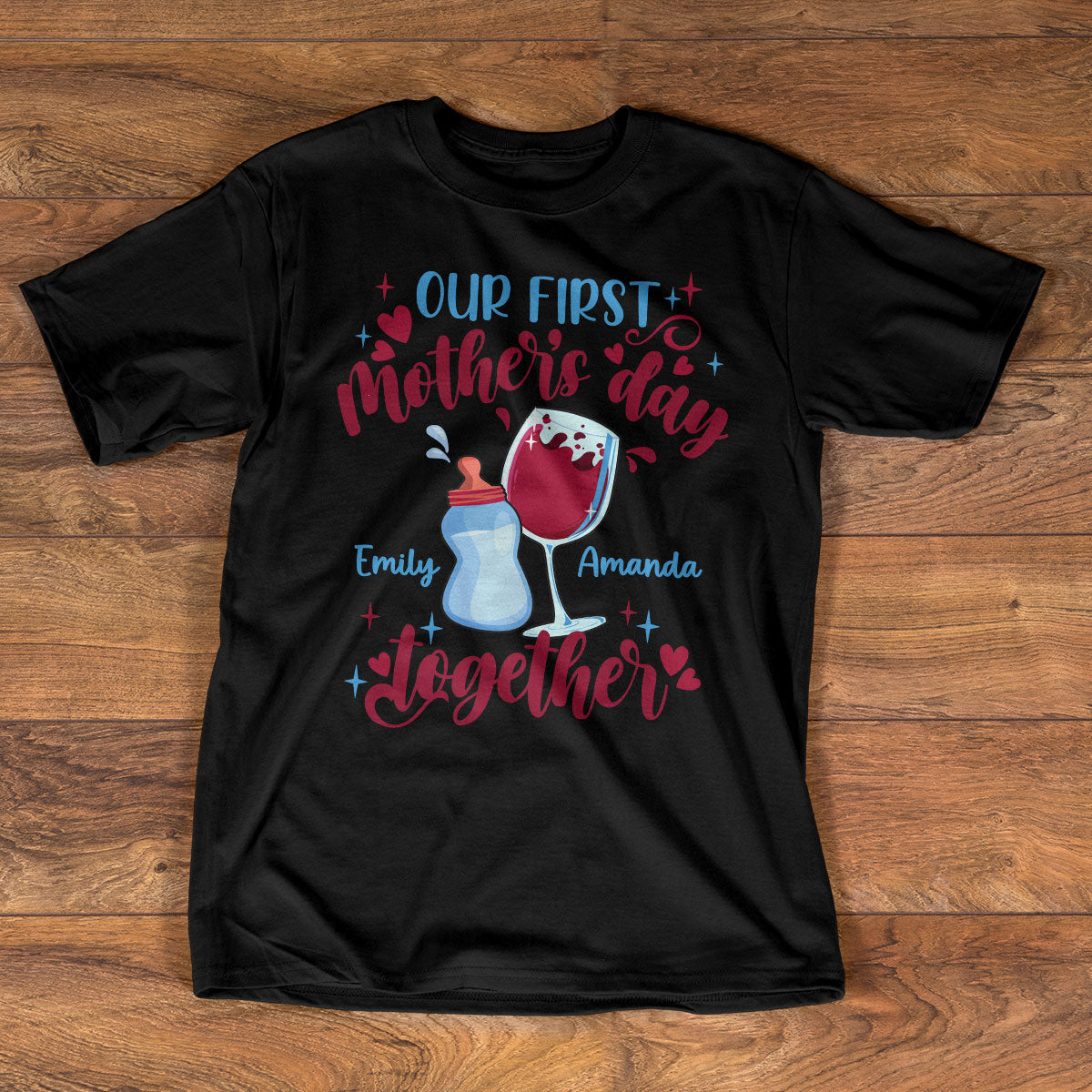 First Mother's Day Gift - Personalized Unisex T-shirt GMJSTS200095