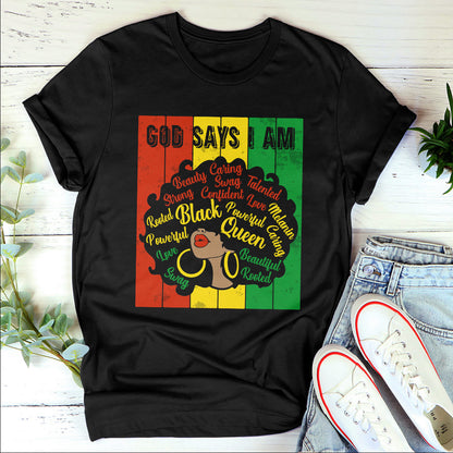 God Says I Am - Unisex T-shirt GMJSTS200079