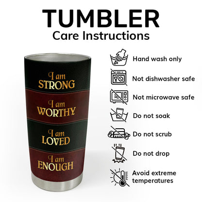 Faith-Inspired - Personalized Stainless Steel Tumbler