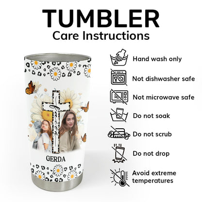 Be Still And Know That I Am God - Personalized Stainless Steel Tumbler