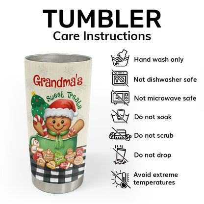 Bible Verse Gift for Grandma - Personalized Stainless Steel Tumbler