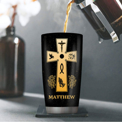 Faith Inspirational - Personalized Stainless Steel Tumbler 20oz