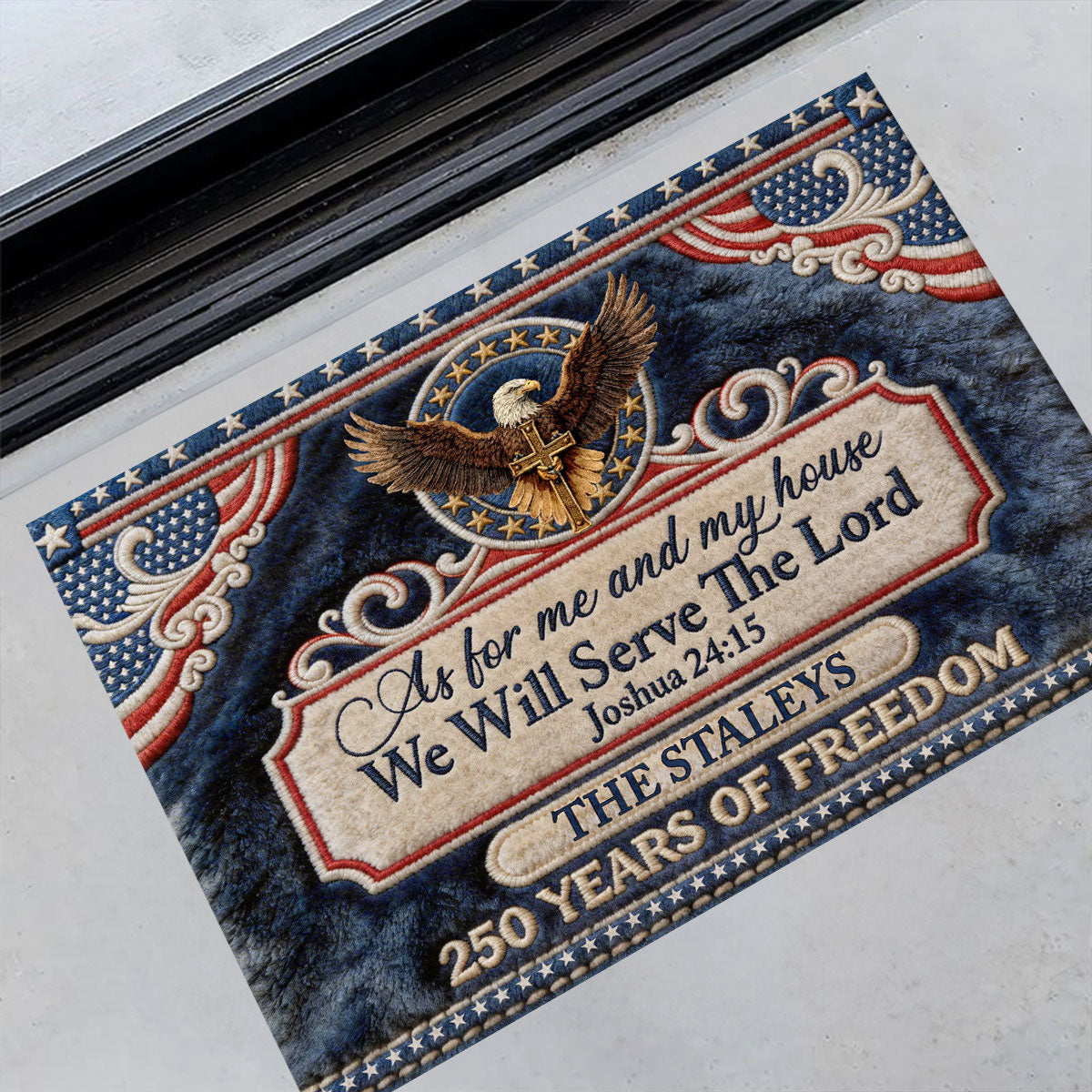 Bible Verse - Personalized Doormat for Home Decor