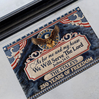 Bible Verse - Personalized Doormat for Home Decor