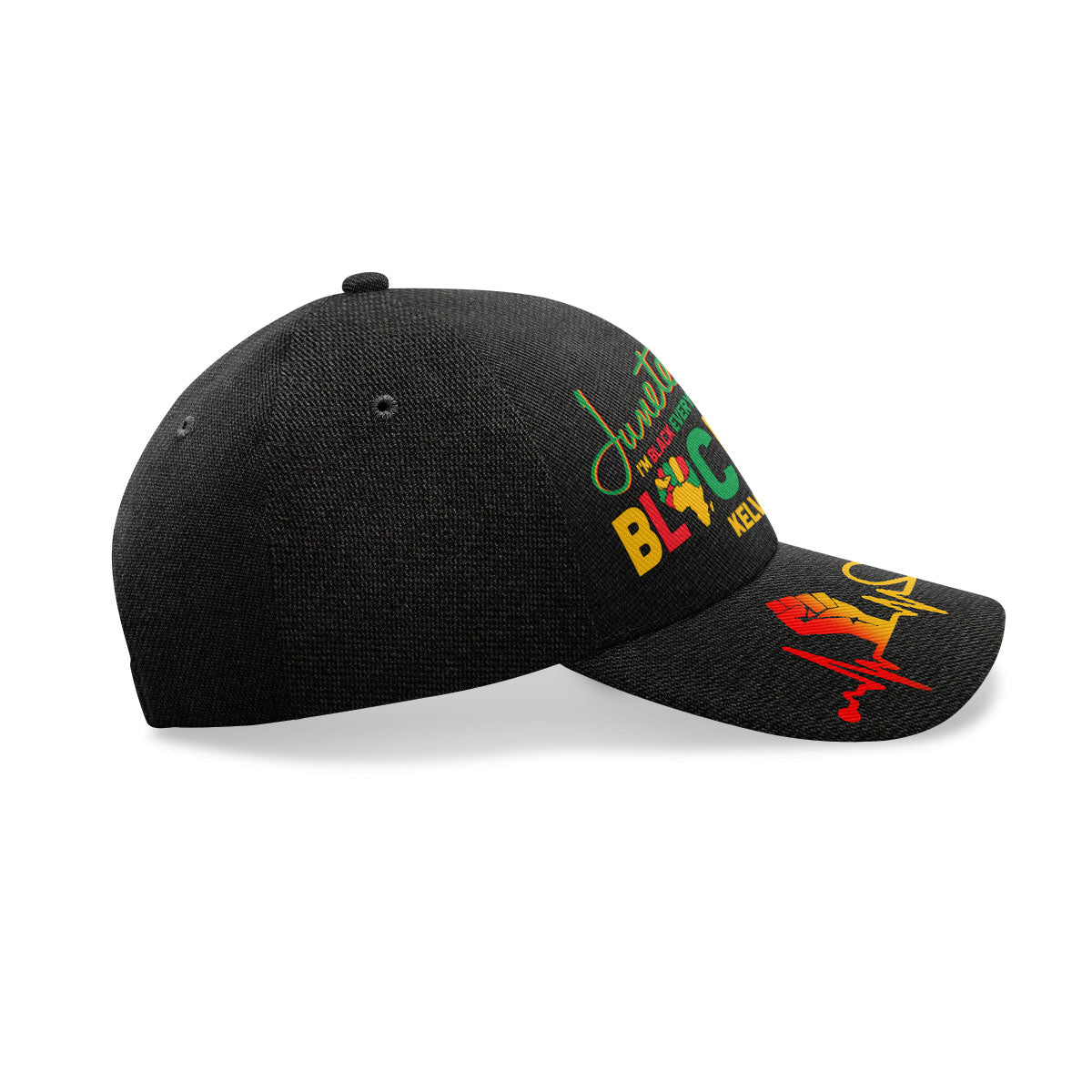 Juneteenth Black Culture Cap - Personalized Classic Cap
