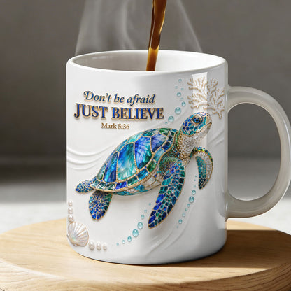 Mark 5:36 - Inspirational Christian Coffee Mug