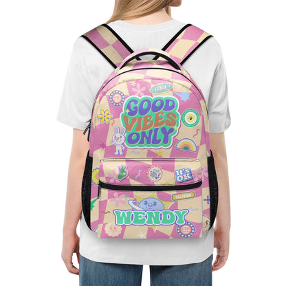Good Vibes Only - Personalized Backpack for Kids