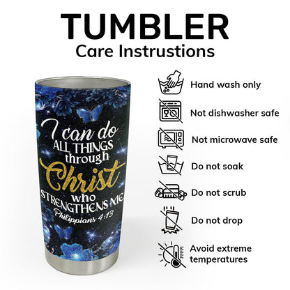Faith-Inspired - Personalized Stainless Steel Tumbler