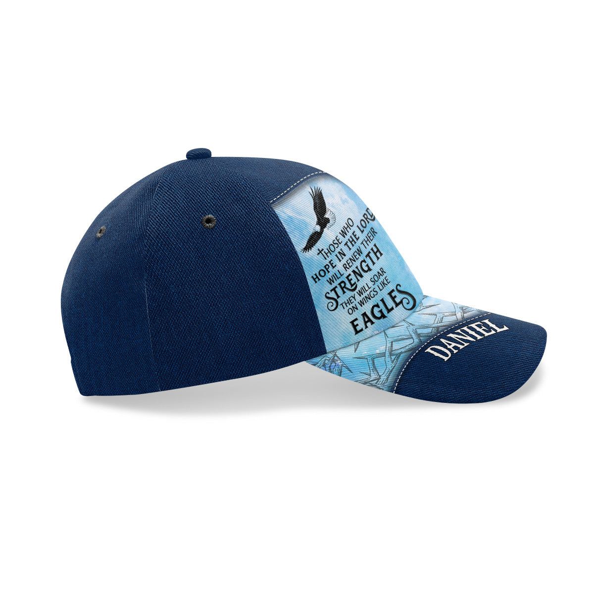 Those Who Hope In The Lord - Personalized Classic Cap Faith - Gift for Men