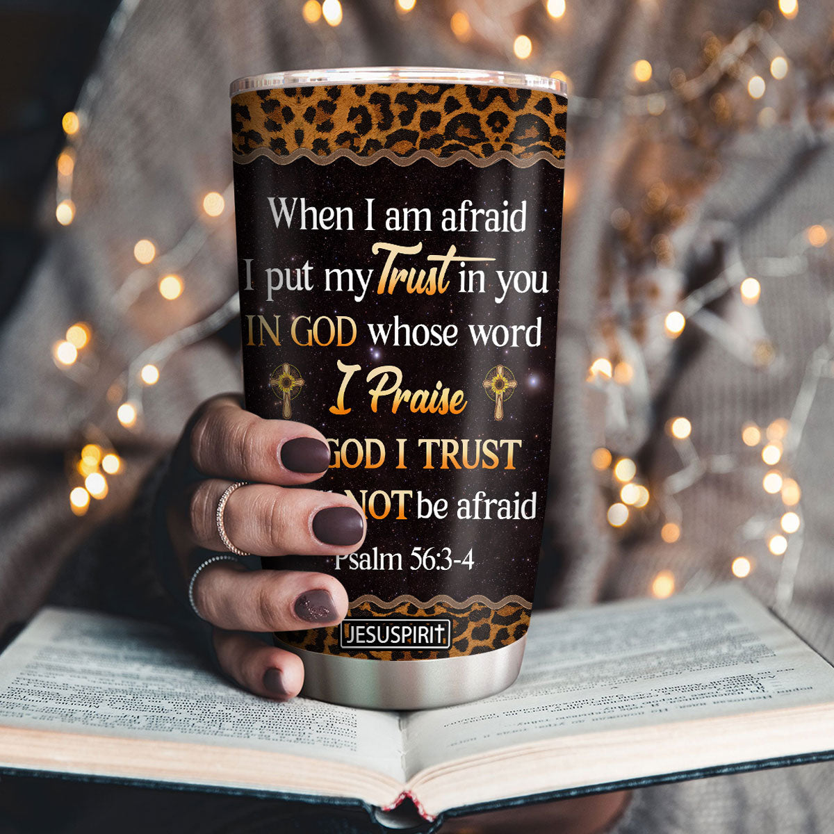 Trust in God - Personalized Stainless Steel Tumbler