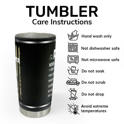 Best Dad Ever - Personalized Stainless Steel Tumbler 20oz