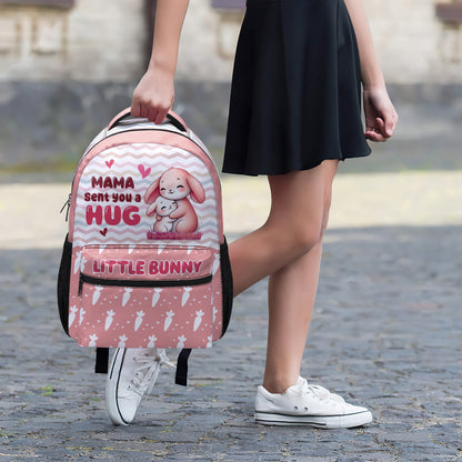 Grandma Sent You a Hug - Personalized Backpack for Granddaughter