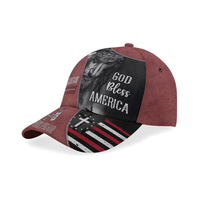 God Bless America - Personalized Classic Cap