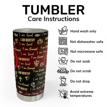 Daughter Of The King - Personalized Stainless Steel Tumbler