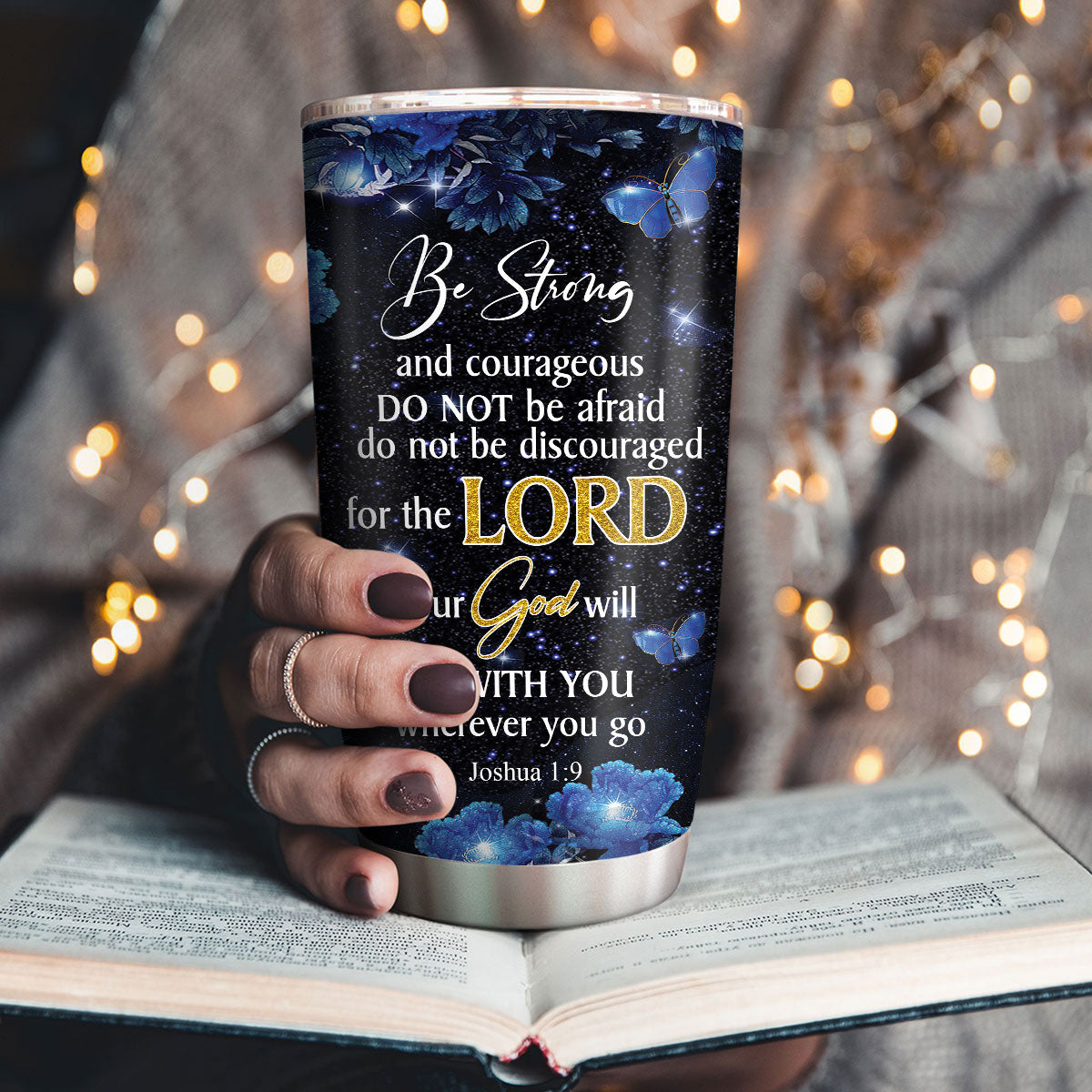 Do Not Be Afraid - Personalized Stainless Steel Tumbler