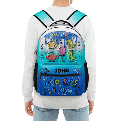 God Says You Are - Personalized Backpack for Kids