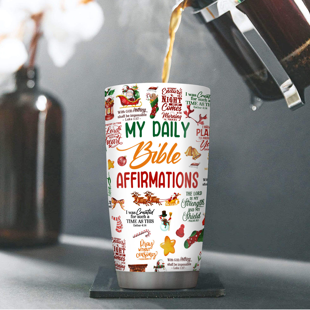 Faith Inspiration - Personalized Stainless Steel Tumbler