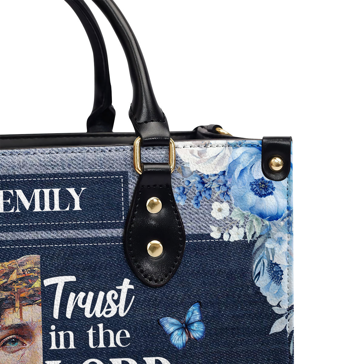 Faith-Inspired - Personalized Leather Handbag GMJSLB200080