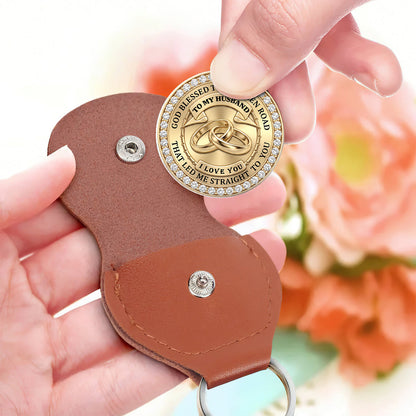 Blessed Road To You - Personalized Pocket Hug for Him