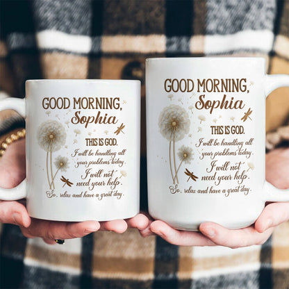 Positive Morning - Personalized Coffee Mug