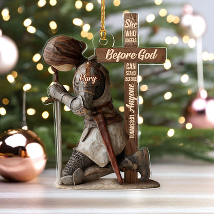 Faith-Themed - Personalized Acrylic Ornament GOJS10314
