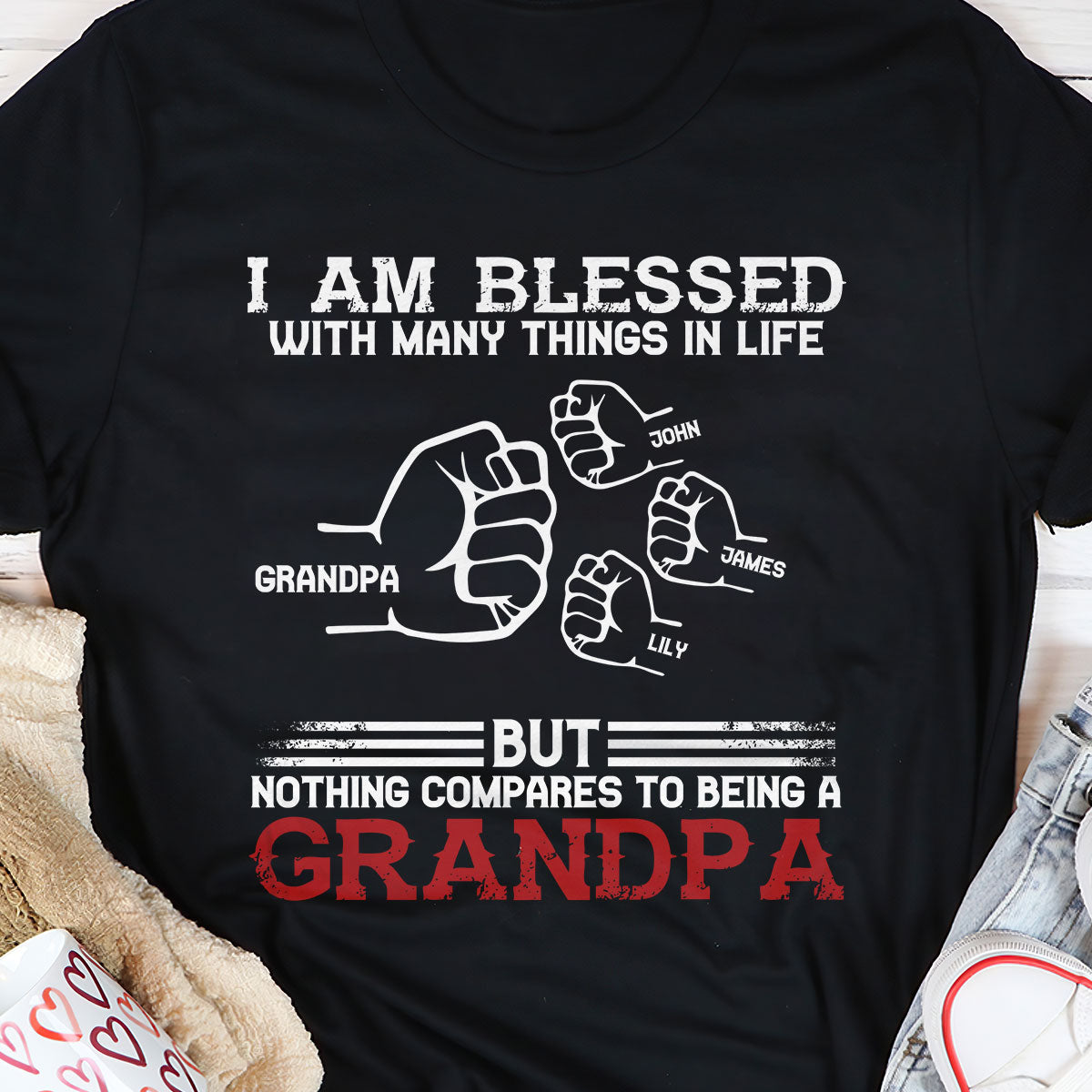 I Am Blessed - Personalized 2D Unisex T-shirt GMJSTS200081