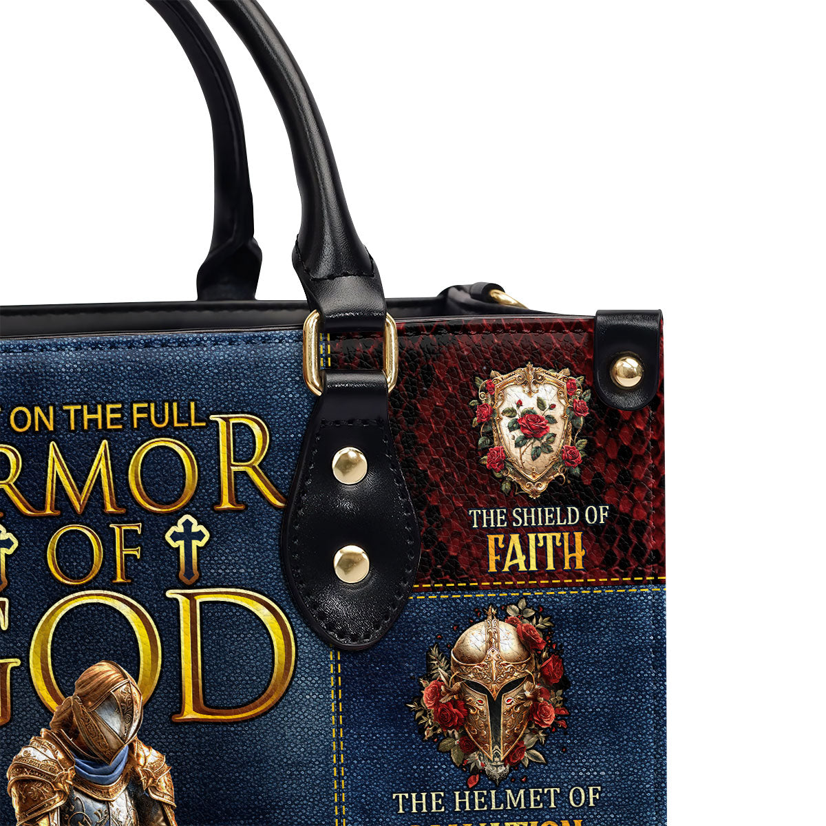 Armor Of God - Personalized Leather Handbag - Gift for Women GMJSLB200033