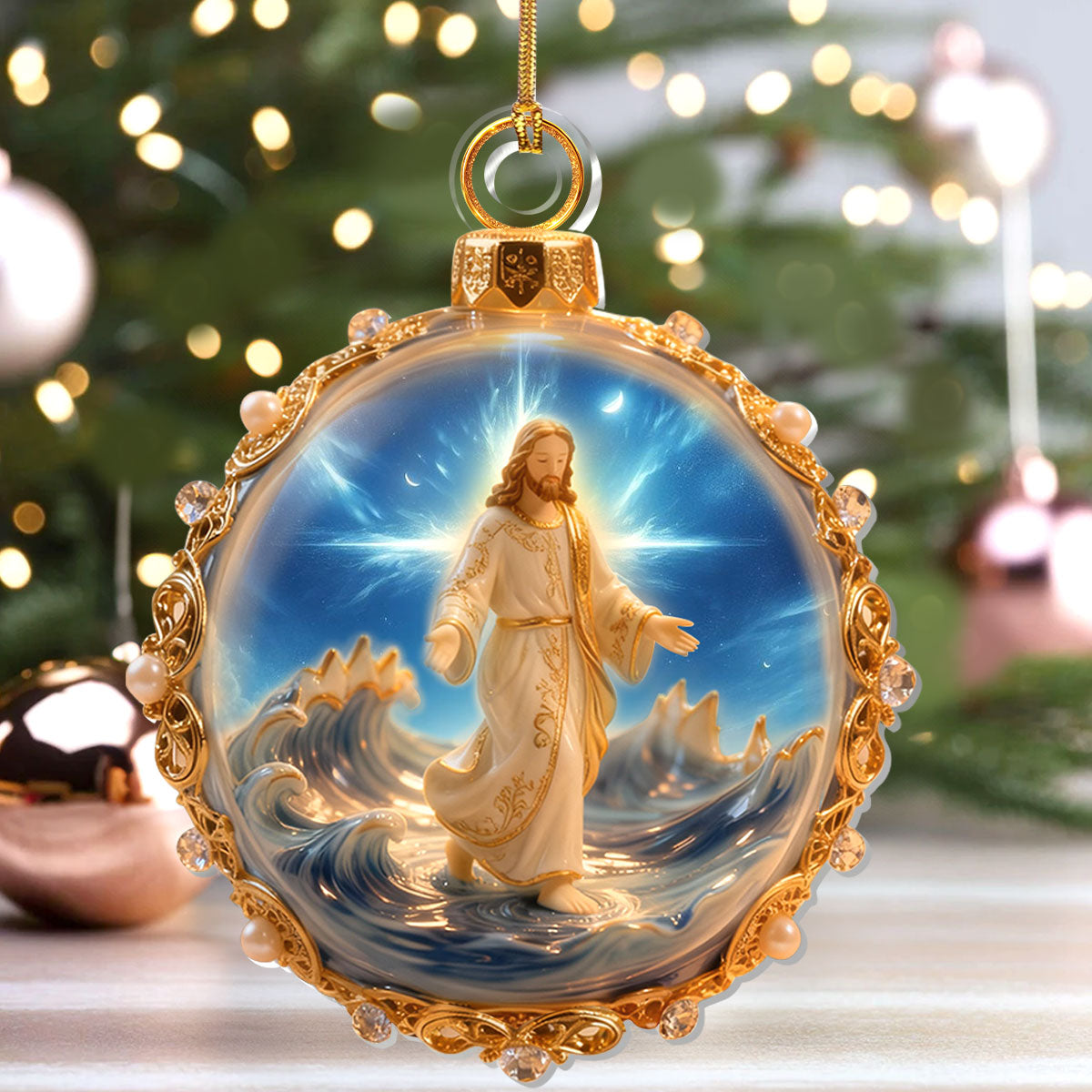 Faith-Based Gift - Acrylic Ornament Christian Keepsake GOJS10044