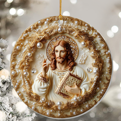 Christ The Teacher - Acrylic Ornament - Christian Faith Home Decor GOJS10064