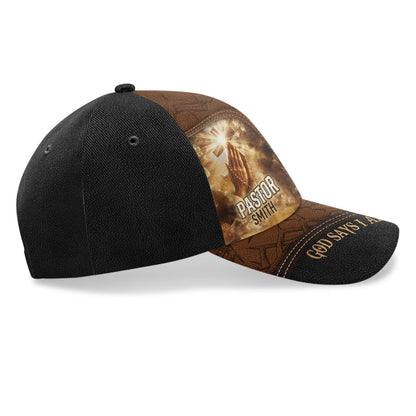 The Shepherd - Gift For Pastor - Custom Name Cap