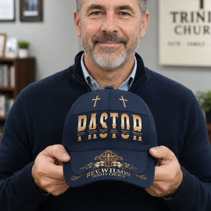 Heart Of A Servant Leader - Personalized Classic Cap