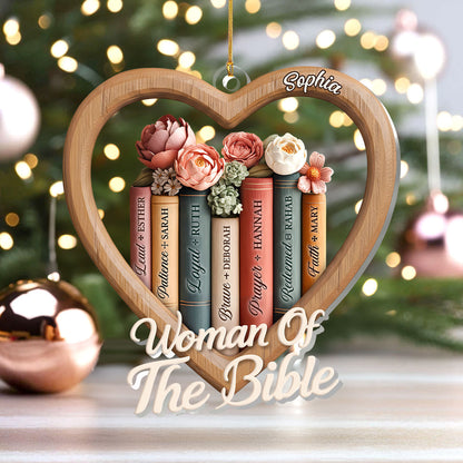 Woman Of The Bible - Personalized Acrylic Ornament GOJS10034