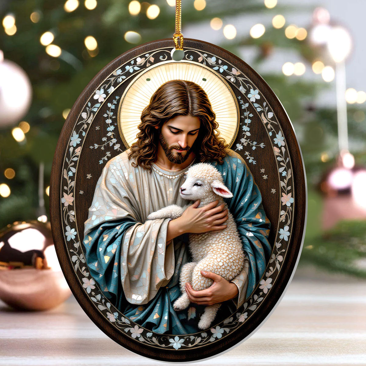 The Good Shepherd - Acrylic Ornament - Christian Home Decor GOJS10299