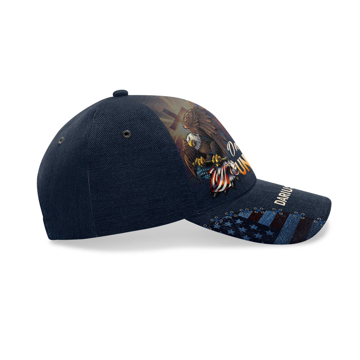 One Nation Under God - Personalized Classic Cap - Gift For Men