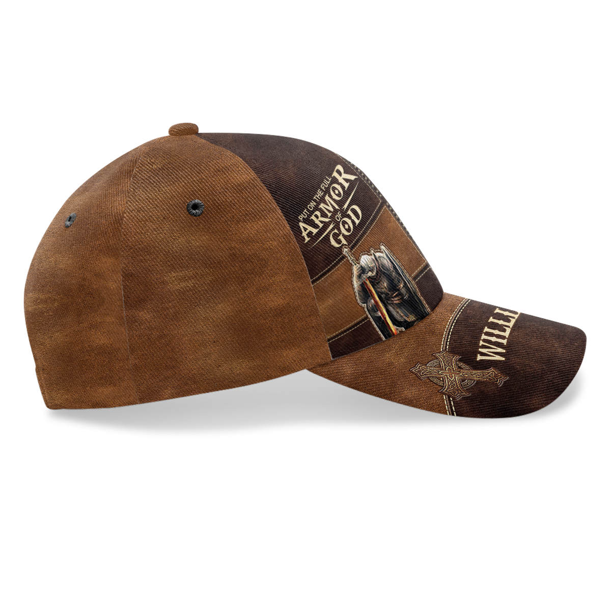 Put On The Full Armor Of God - Personalized Classic Cap Faith Design