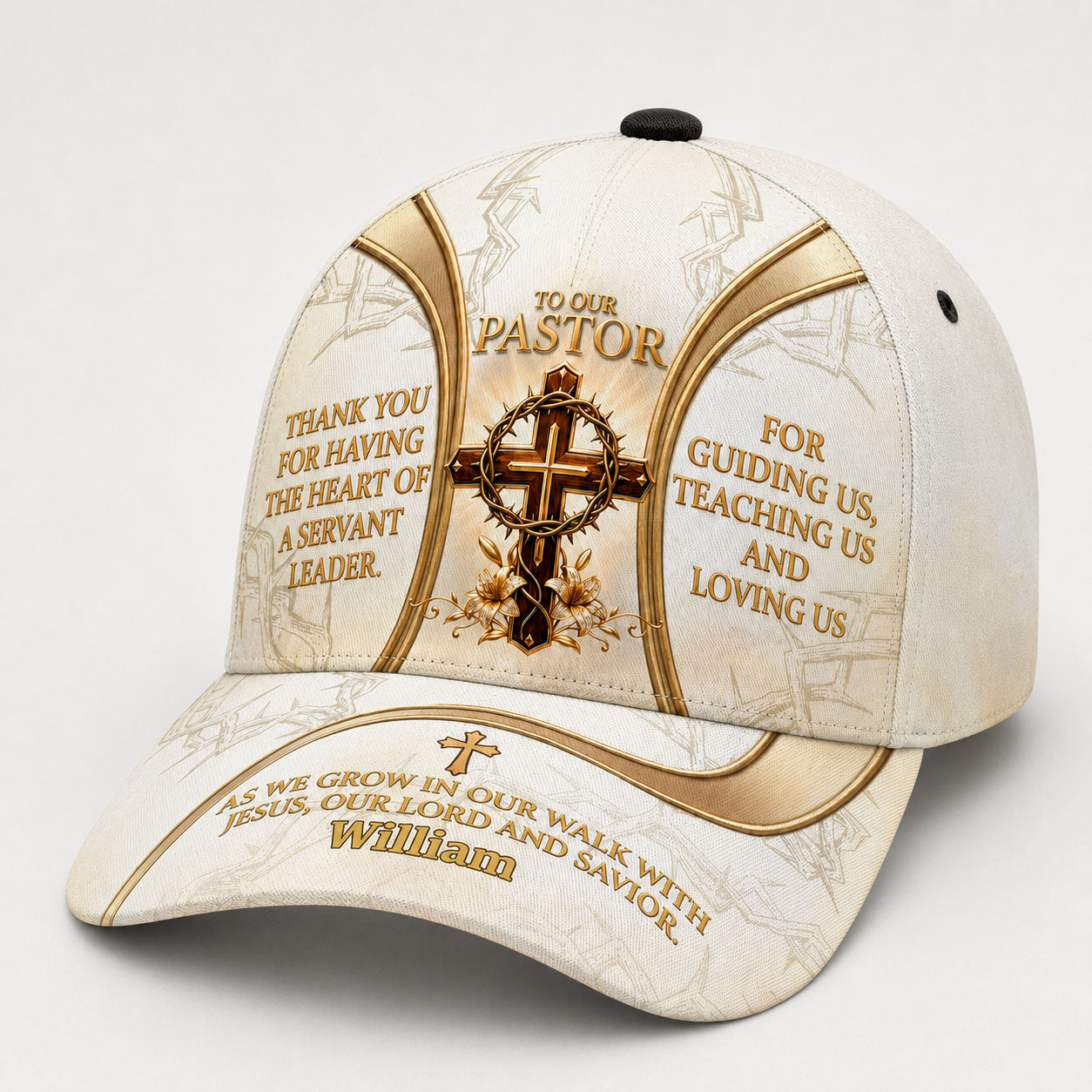 Heart Of A Servant Leader - Personalized Classic Cap