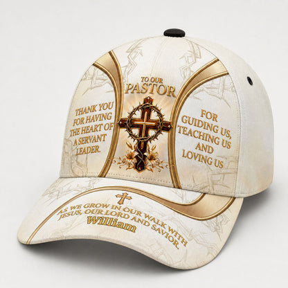 Heart Of A Servant Leader - Personalized Classic Cap