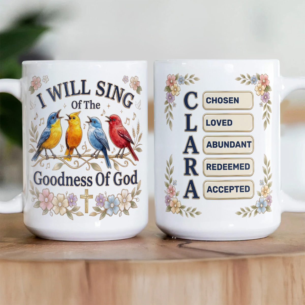 Faith-Inspired Gift - Personalized Ceramic Coffee Mug